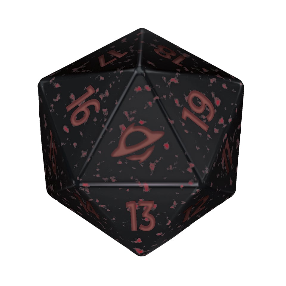Edge of Eternities D20 Die