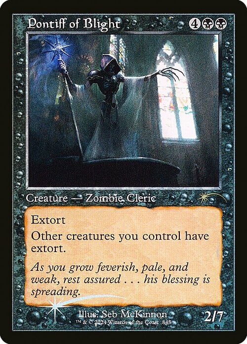 Pontiff of Blight Card Front