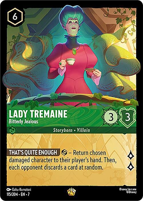 Lady Tremaine - Bitterly Jealous Card Front