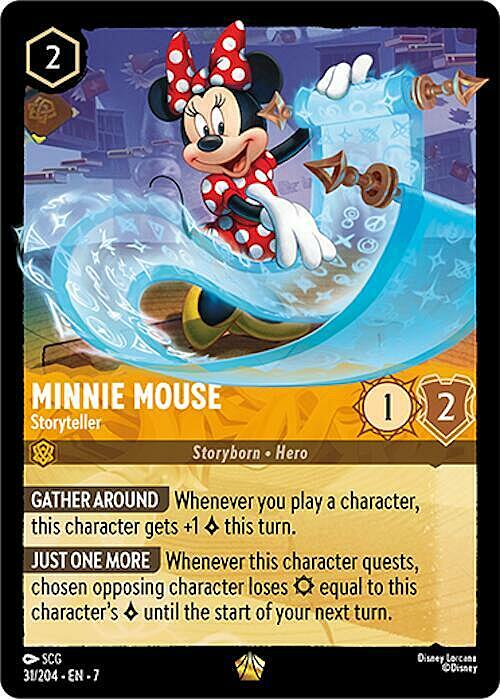 Minnie Mouse - Storyteller Card Front