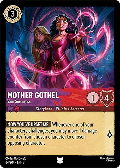 Mother Gothel - Vain Sorceress Card Front