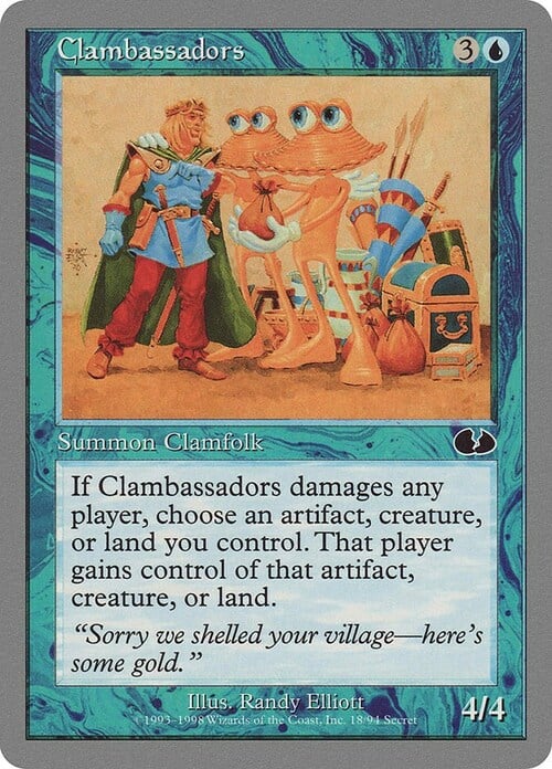 Clambassadors Card Front