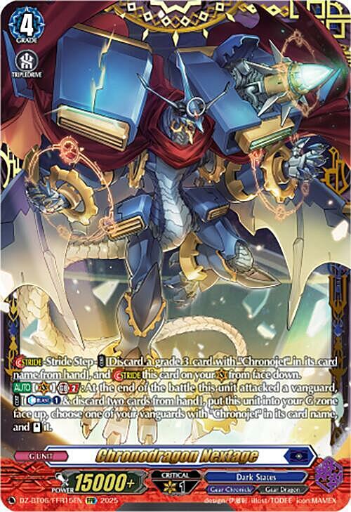 Chronodragon Nextage Card Front