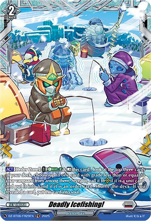 Deadly Icefishing! Card Front