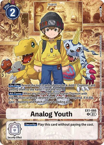 Analog Youth Card Front