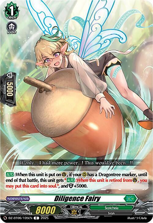 Diligence Fairy Card Front