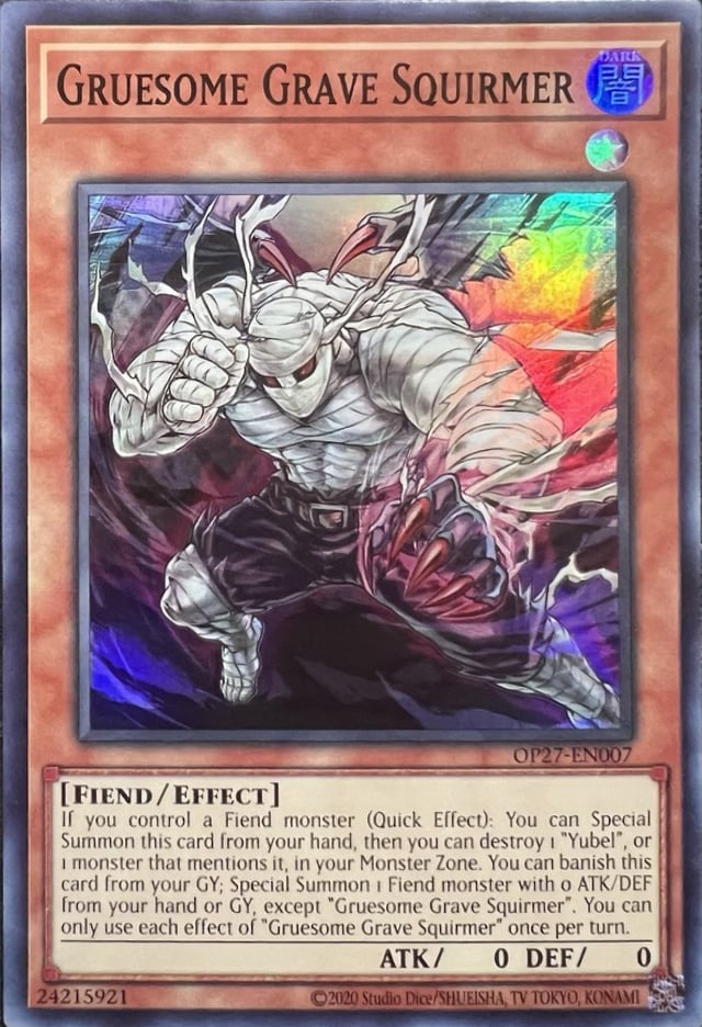 Gruesome Grave Squirmer OTS Tournament Pack 27 | Yu-Gi-Oh! | CardTrader