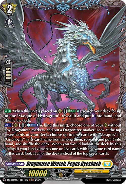 Dragontree Wretch, Pegas Dyeshach Card Front