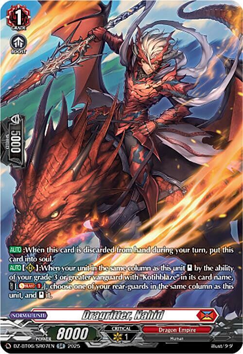 Dragritter, Nahid Card Front