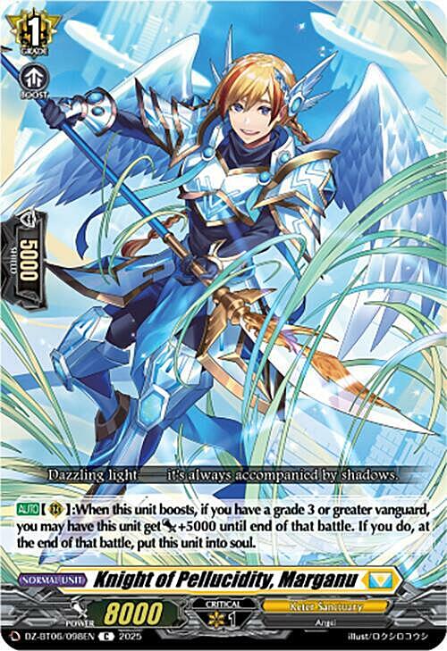 Knight of Pellucidity, Marganu Card Front