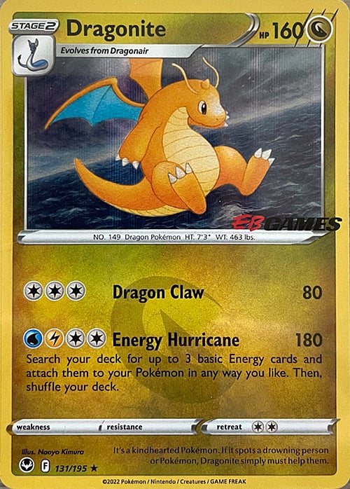 Dragonite Card Front