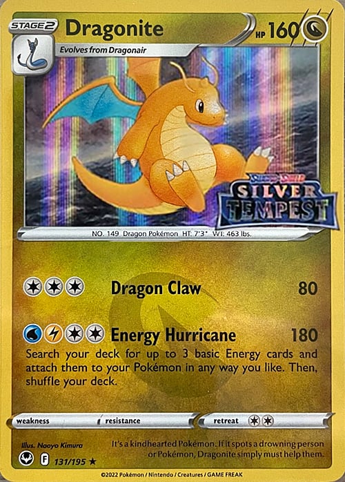 Dragonite Card Front