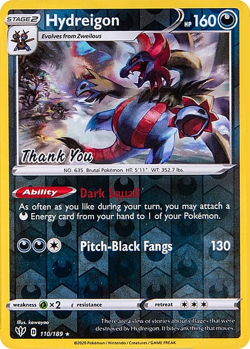 Hydreigon Card Front