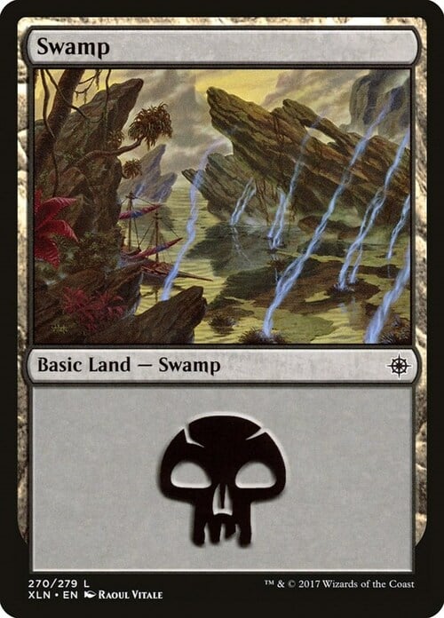 Swamp Card Front