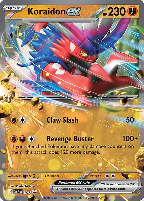 Koraidon ex Card Front