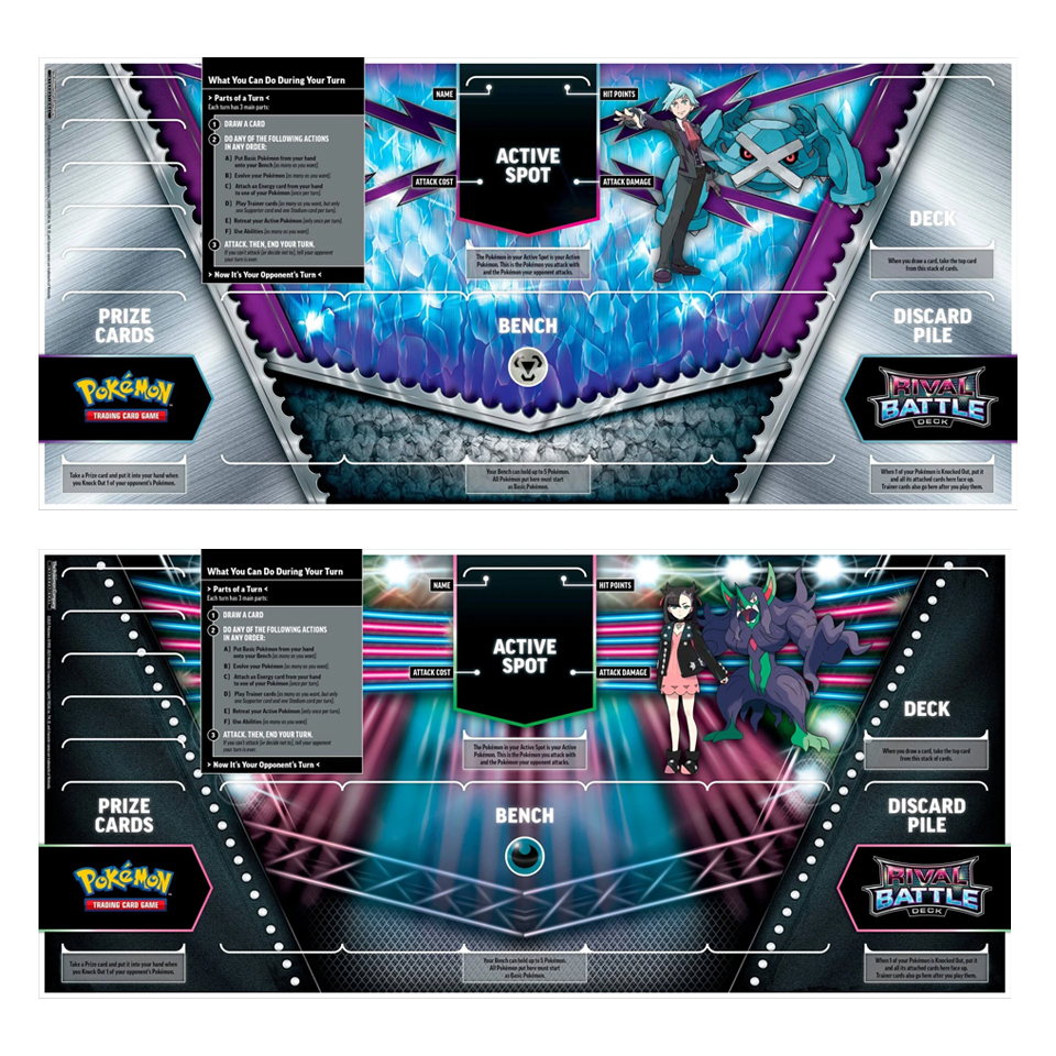 Double-sided Playmat And Strategy Sheet