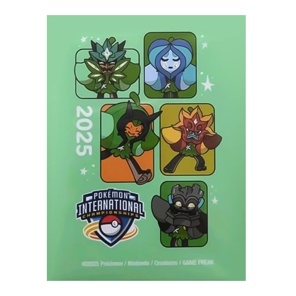 Pokémon International Championships 2025 Ogerpon Sleeves