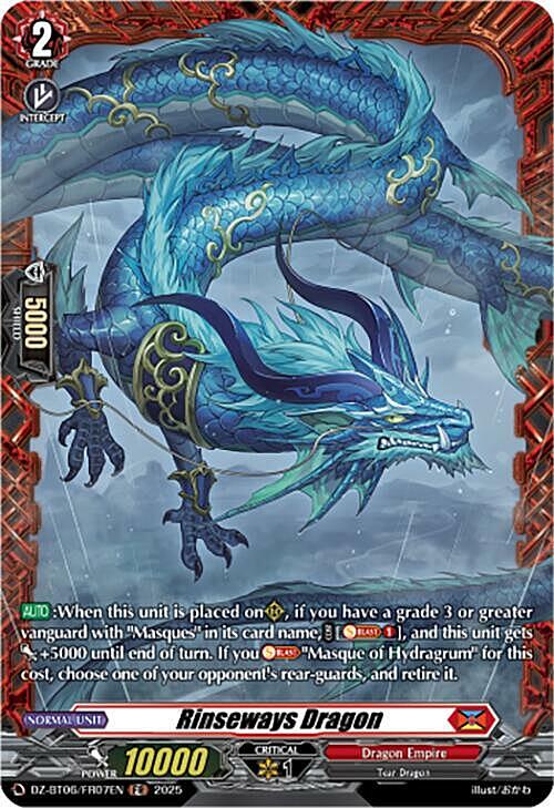 Rinseways Dragon Card Front