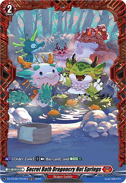 Secret Bath Dragoncry Hot Springs Card Front
