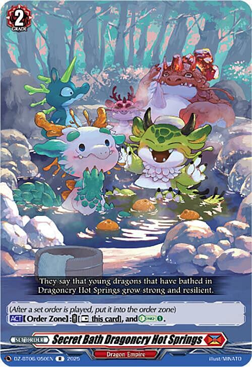 Secret Bath Dragoncry Hot Springs Card Front
