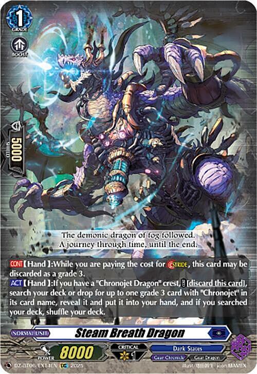 Drago Respiro di Vapore Card Front