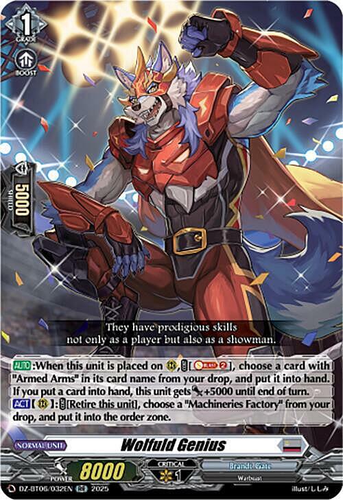 Wolfuld Genius Card Front