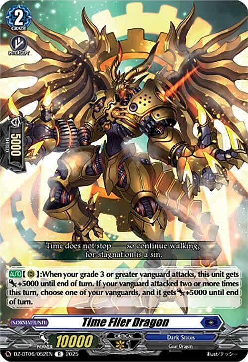 Time Flier Dragon Card Front