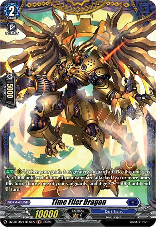 Time Flier Dragon Card Front