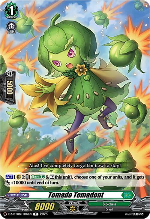 Tomado Tomadont Card Front