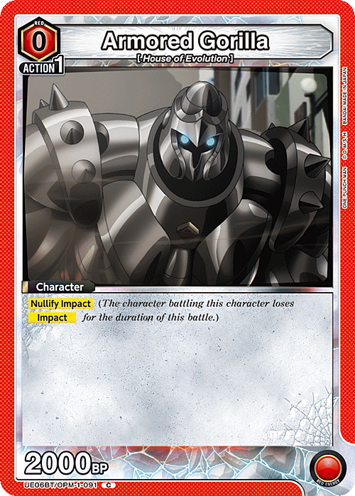 Armored Gorilla Card Front
