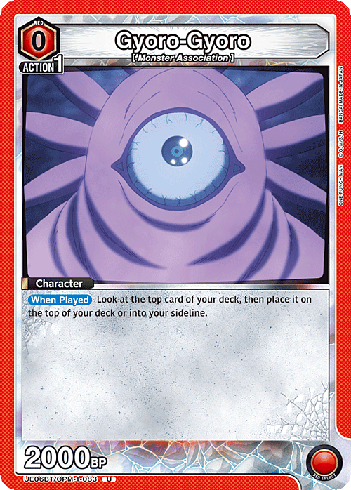 Gyoro-Gyoro Card Front