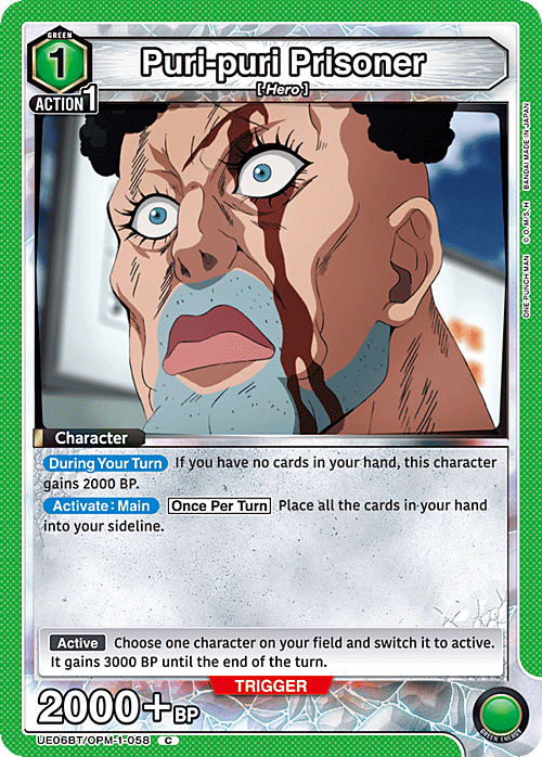 Puri-puri Prisoner Card Front