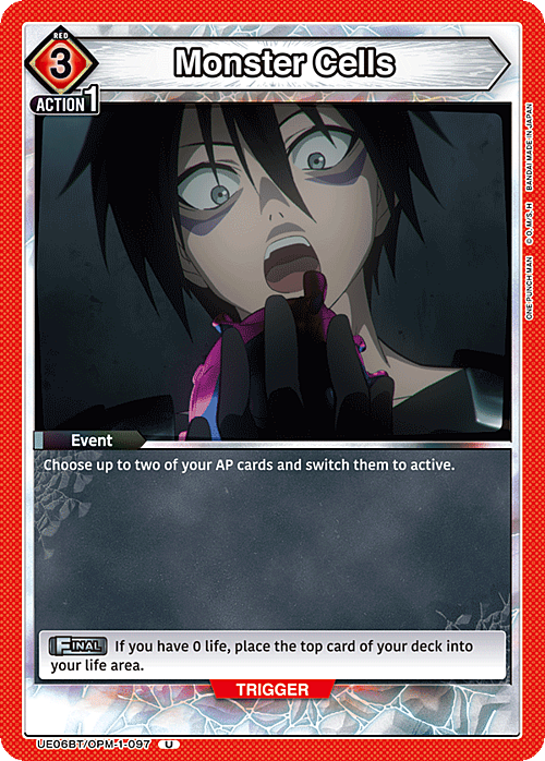 Monster Cells Card Front