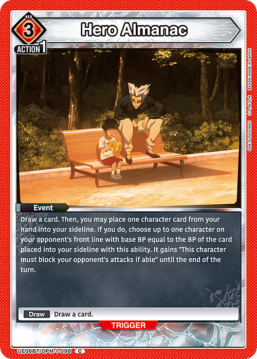 Hero Almanac Card Front