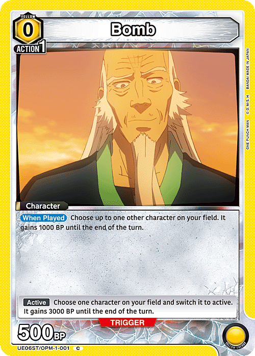 Bomb Card Front