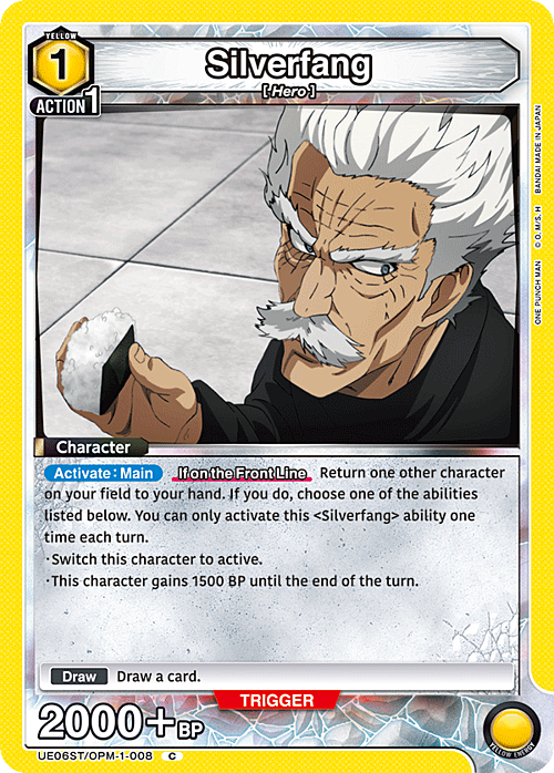 Silverfang Card Front