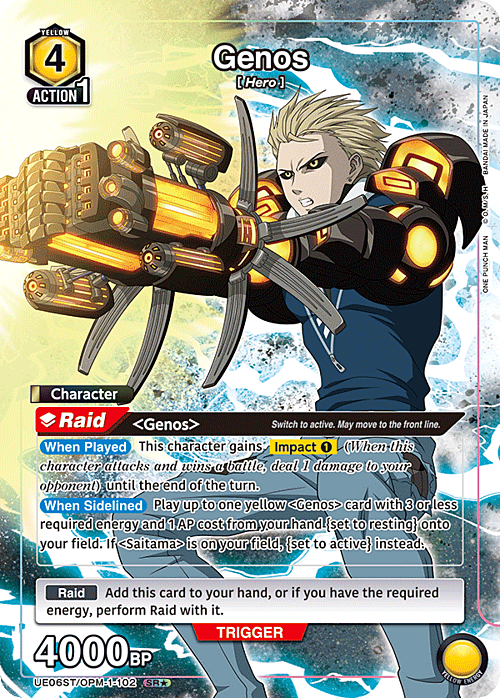 Genos Card Front