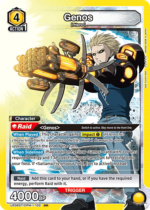 Genos Card Front