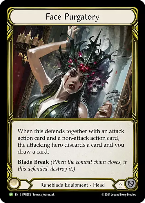 Face Purgatory Card Front