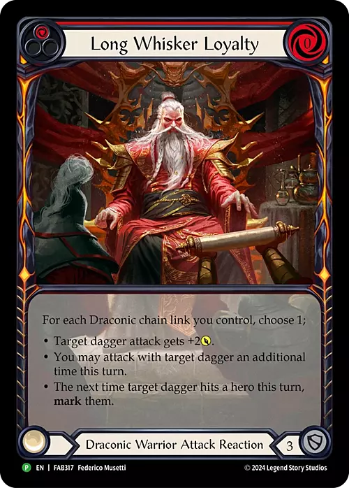 Long Whisker Loyalty Card Front