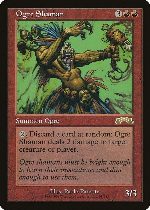Ogre Shaman Card Front