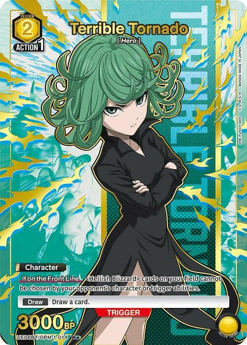 Terrible Tornado Card Front