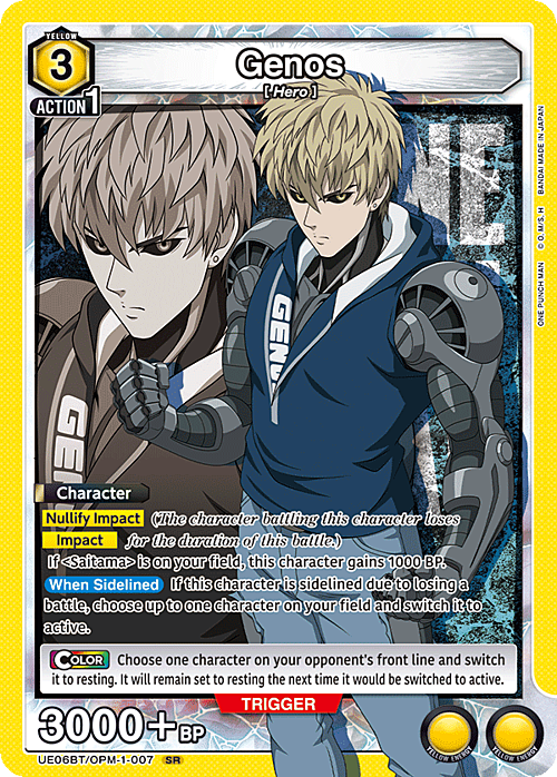 Genos Card Front