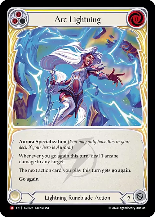 Arc Lightning Card Front