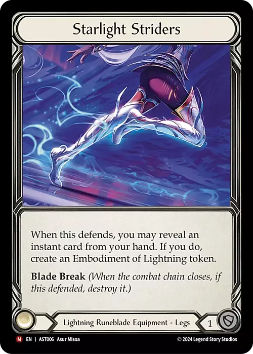 Starlight Striders Card Front