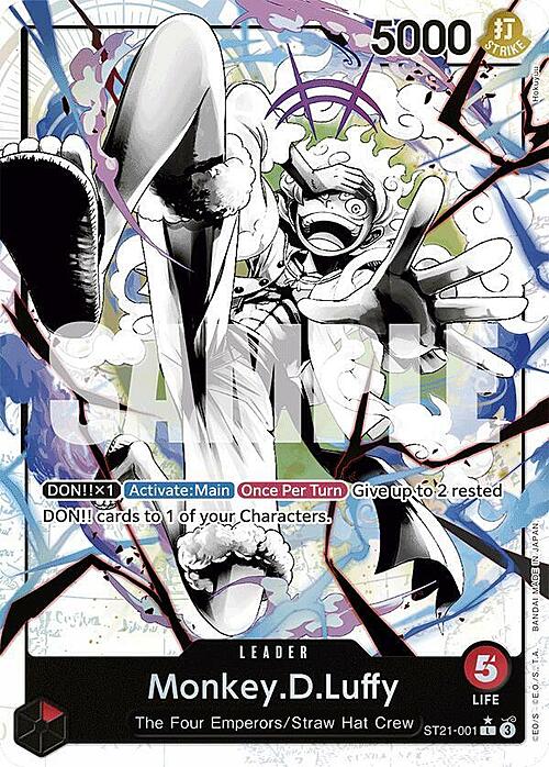 Monkey.D.Luffy Card Front