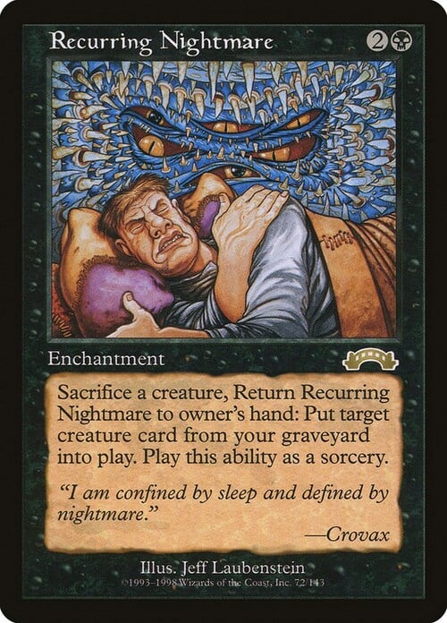 Recurring Nightmare Card Front