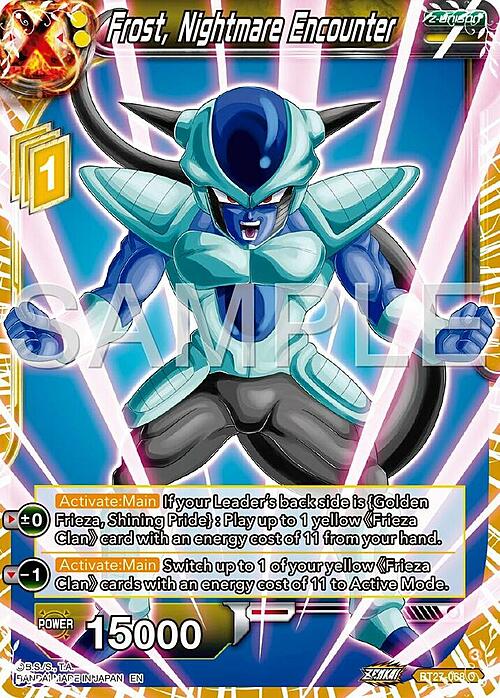 Frost, Nightmare Encounter Card Front