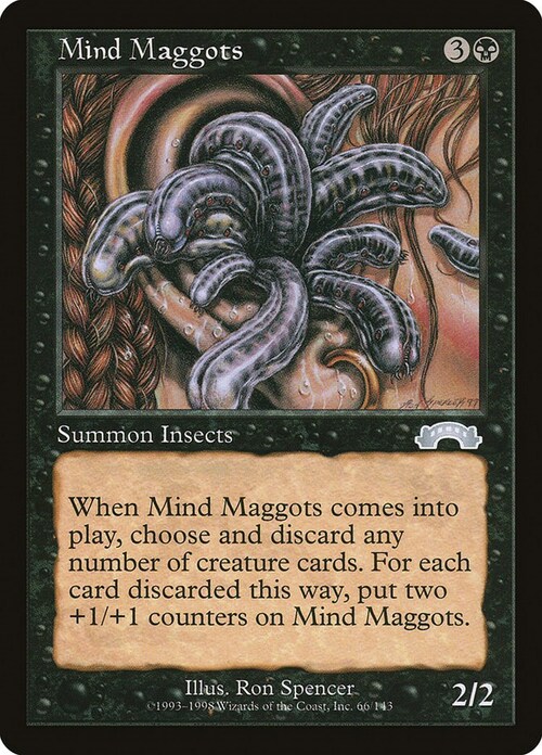 Mind Maggots Card Front