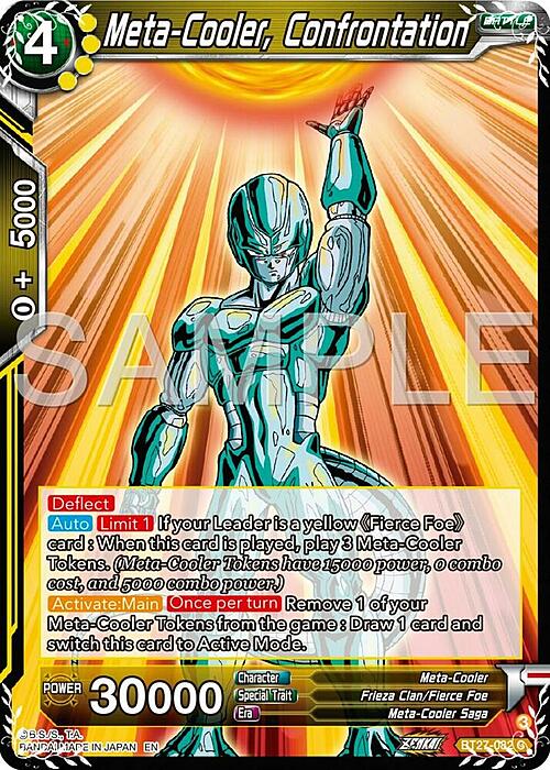 Meta-Cooler, Confrontation Card Front